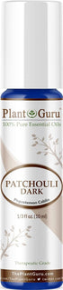 Patchouli Essential Oil Roll On 10 ml. 100% Pure Natural, Pre-Diluted Therapeutic Grade Aromatherapy Rollerball