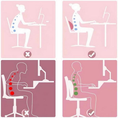 YIQIYOU Back Stretcher Refresh Neck and Back Massager Back Stretcher Posture Corrector for Pain Relief Multilevel