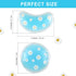 Gel Ice Pack Reusable Cooling Eye Pads and Under Patches, Hot Cold Treatment for Redness and Pain Relief