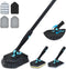 KEEPOW Scrub Cleaning Brush Set, 3 in 1 Tub and Tile Scrubber