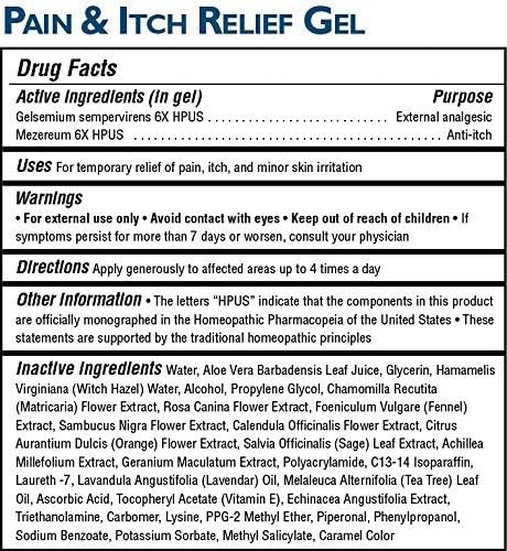 MagniLife Pain and Itch Relief Gel, Naturally Relieve Tingling, 1.8oz with Jasmine and Mezereon