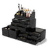 Readaeer Makeup Cosmetic Organizer with 12 Drawers, Storage Display Boxes Case (Black)