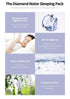 SNP Diamond Water Sleeping Pack - 20 Pack Brightening & Tightening Masks for All Dry Skin Types