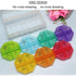 nafengldf 4 7 28 Weekly Pill Organizer Times a Day, Large Pill Dispenser Day with Extra Large Compartments, Portable