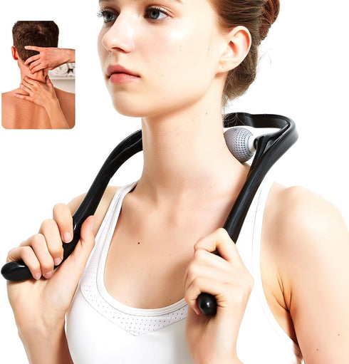 Deep Tissue Neck Massager for Pain Relief, Shiatsu Shoulder Massager for Neck, Shoulders, Leg