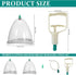 Set Set Ciieeo Vacuum Cupping Cup Hand Pump Breast Vacuum Cupping Buttock Lift Body Massage Cupping for Massage