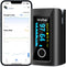 Wellue Bluetooth Pulse Oximeter Fingertip, Blood Oxygen Saturation Monitor with Free APP, Carry Bag, Batteries & Lanyard