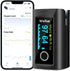 Wellue Bluetooth Pulse Oximeter Fingertip, Blood Oxygen Saturation Monitor with Free APP, Carry Bag, Batteries & Lanyard
