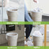 Teivio 3 Gallon 150 Counts Strong Trash Bags, Clear Garbage Bags for Home Office Kitchen