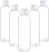 TRENDBOX 8oz/250ml Clear Bottles with Flip Cap Lid, BPA-Free Travel Containers for Shampoos and Lotions