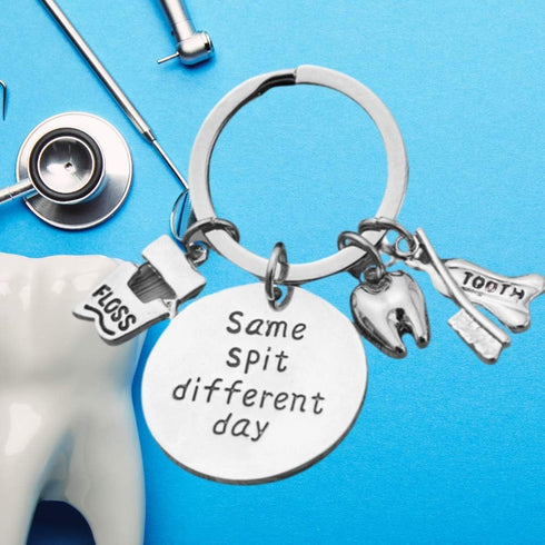 Infinity Collection Dentists Keychain Gifts, Graduation Gifts for Dental Assistant and Dental Hygienist