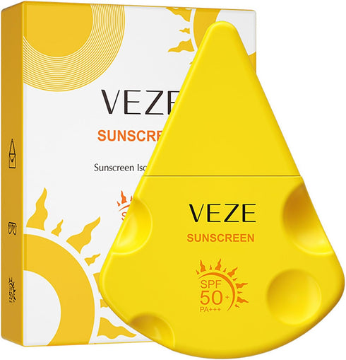 VENZEN Avocado Butter Cheese Sunscreen, SPF50+ PA+++ Moisturizing Protection from Sunburn, 30g / 1.06fl.oz
