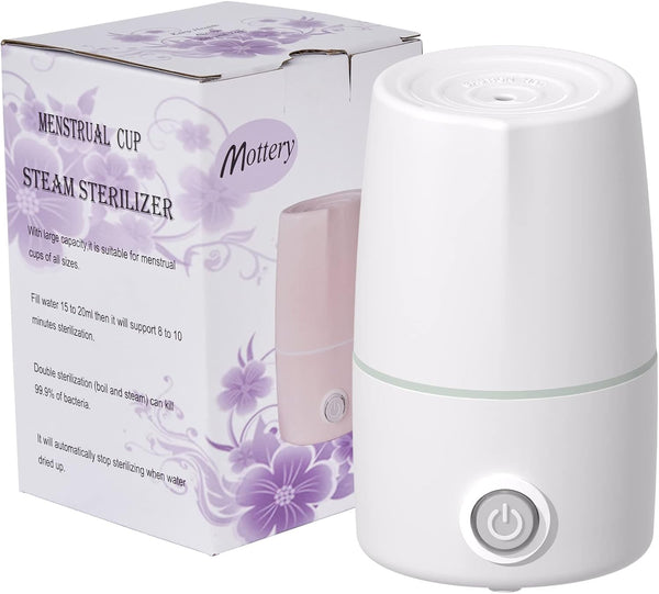 Mottery Menstrual Cups Steamer Machine High Temperature Wash Your Cup 99.9% Dirty 8