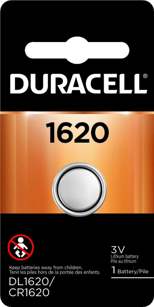 1620 3V Lithium Coin Battery, Long Lasting, 1 Count