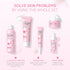 Skin Care Set with Cleanser, Toner, Serum, Eye Cream, Face Cream for Women, 5pcs Large Capacity Version