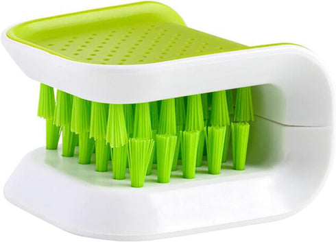 Blade Knife Cleaner Kitchen Brush, Double-Sided Scrubber, Multifunctional Knife Sponge for Cutlery Washing