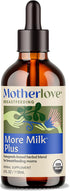 Motherlove More Milk Plus Tincture - 4 oz Value Size Lactation Supplement, USDA Organic