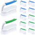 12 Pcs Scrub Brush for Cleaning, Heavy-Duty Brushes with Flexible Stiff Bristles for Shower & Kitchen