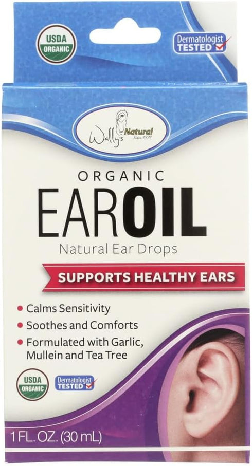 WALLY'S NATURAL Products Ear Oil, 1 Fl Oz