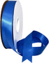Double Face Satin Ribbon 7/8" X 50 YD Royal Blue by Morex for Gift Wrapping and Crafts