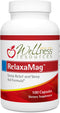 Wellness Resources RelaxaMag with Magnesium Glycinate for Sleep, Stress, and Relaxation, 100 Capsules