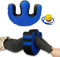 Inflatable Turning Pillow, U-Shaped Bedridden Positioning Device with Removable Polyester Cover, Nursing