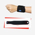 2Pack Professional Wrist Support Brace - Adjustable Reversible Strap for Sports, Pain Relief, Right & Left (Black)