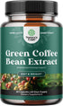 Green Coffee Bean Extract for Weight Loss, Natural Appetite Suppressant, Herbal Fat Burners for Women and Men