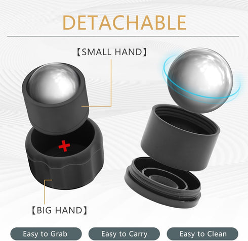 weybaihe Cryosphere Cold Massage Roller Ball-Massage ice Ball, Cold and Hot Massage Ball, Lymphatic Drainage Massager