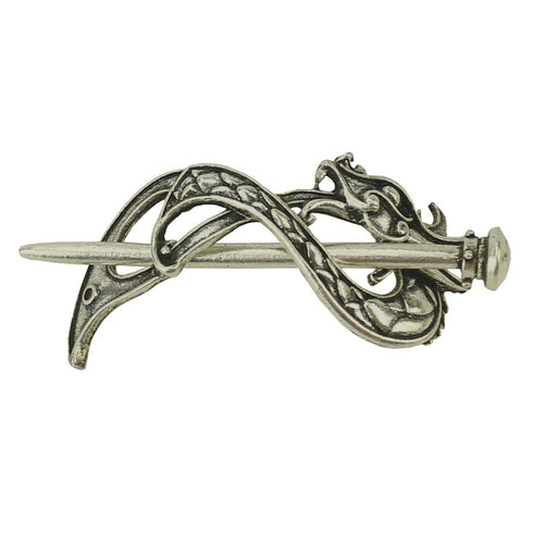 Tinsow Silver 2 Pcs Hair Clip Set, Creative Celtic Hair Slide Hairpins, Hair Accessories for Women (Style B S)