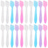 Tbestmax 300 PCS Mini Cosmetic Spatulas, 3.2" x 0.6" Disposable Makeup Spatulas for Facial Creams (Multicolor)