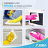 White-50PK, Window,11.5"11.5" AIDEA Microfiber Cleaning Cloth Soft Microfiber Towels for Cars, Absorbent Cleaning Rags