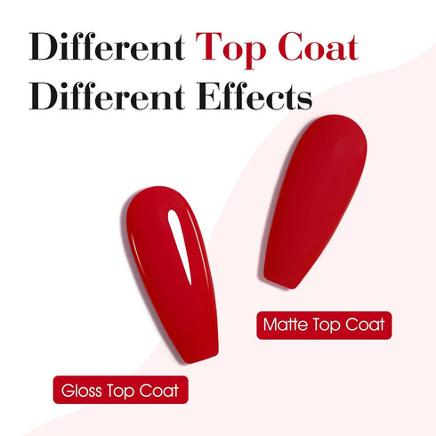 VENALISA 15ml Red Gel Nail Polish, Bright Red Color, Soak Off UV LED Nail Gel for DIY Manicure