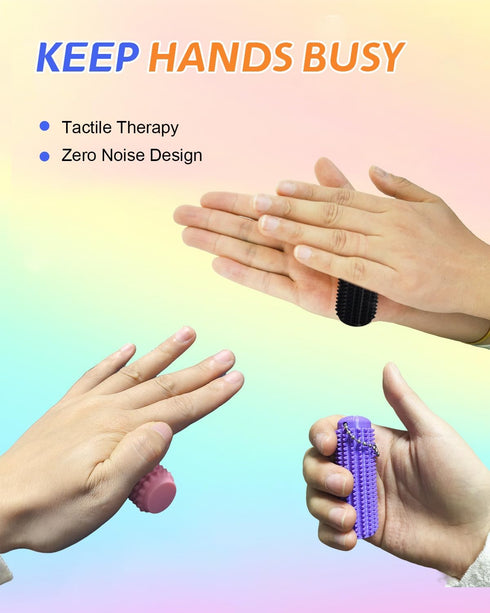spicssa Stimming Little Ouchies Pain Fidget Toys for Adults, Spiky Sensory Anxiety Relief Tools, Pocket Stress Fidget