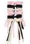 LFOUVRE Hair Accessories Set, Ribbon Bow Hair Clips, Tassel Barrettes, Claw Clips for Women and Girls