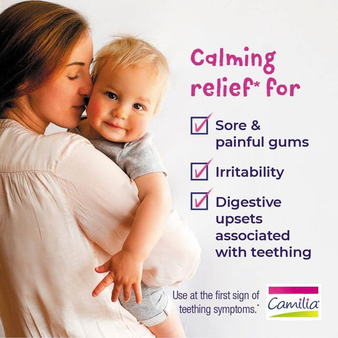 Boiron Camilia Drops 40 Count, Relief for Painful Gums and Irritability in Babies, Liquid Drop