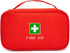 Red First Aid Bag, Empty Travel Rescue Pouch for Medicine Storage, Emergency Bag for Car Home Office