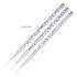 Tbestmax Professional Fine Nail Art Liner Brush, 3 pcs UV Gel Painting Acrylic Nail Brushes for Short Strokes and