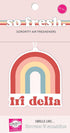 Delta Delta Delta Rainbow Air Freshener - 2/Pack, Flowers & Sunshine Scent