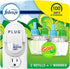 Febreze Plug In Air Fresheners for Home, Gain Scent, Odor Fighter, 1 Warmer + 2 Oil Refills