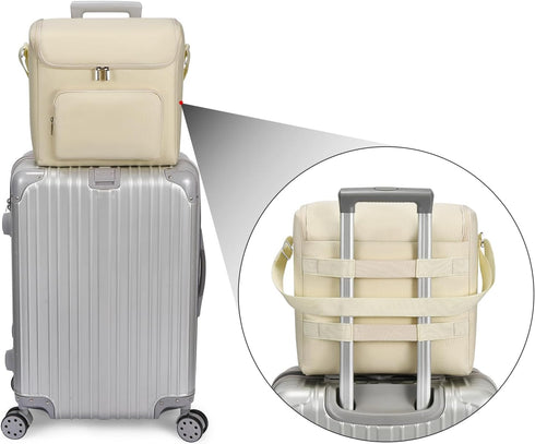 Portable Mini Fridge Case/Skincare Fridge/Travel Makeup Bag for Camping, Picnic, and Cosmetic Storage