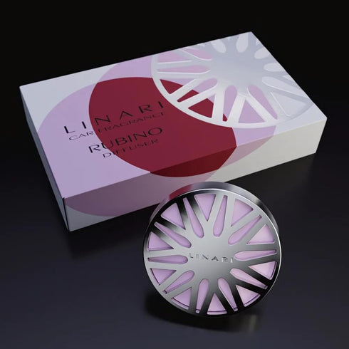 Linari Luxury Car Fragrance Diffuser with Vent Clip Long Lasting Portable Aromatherapy Freshener Essential Oil Notes