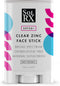 SolRX MINERAL SPF 50 Sunscreen Stick - Clear, Non-Greasy Zinc Oxide Sunscreen Stick for Face