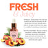 Peach Yoni Oil for Women Feminine Intimate Oil for pH Balance, Ingrown Hairs & Moisturizing Sweet Scented Natural