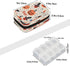 Skerhhux 7 Pumpkin Decorate Holidays Pill Case Travel Pill Organizer Weekly Day Portable with Zipper Medicine Box Pill