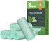 AYOTEE Biodegradable 8 Gallon Trash Bags, Compostable Medium Trash Bags, Unscented Leak Proof Bags for Office, Home,