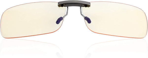 JASHIKA Clip on Blue Light Blocking Gaming Glasses, Anti Blue Ray Video/TV Lenses for Men and Women, UV Blocking