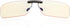JASHIKA Clip on Blue Light Blocking Gaming Glasses, Anti Blue Ray Video/TV Lenses for Men and Women, UV Blocking