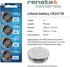 Renata Coin Cell Battery CR2477 Lithium Replaces DL2477, CR2477 (10 Pcs)