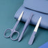 Manicure Set - 16 In 1 Professional Grooming Kit with Stainless Steel Tools and Luxurious Leather Travel Case